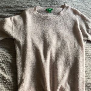 SUPER COZY pink oversized sweater